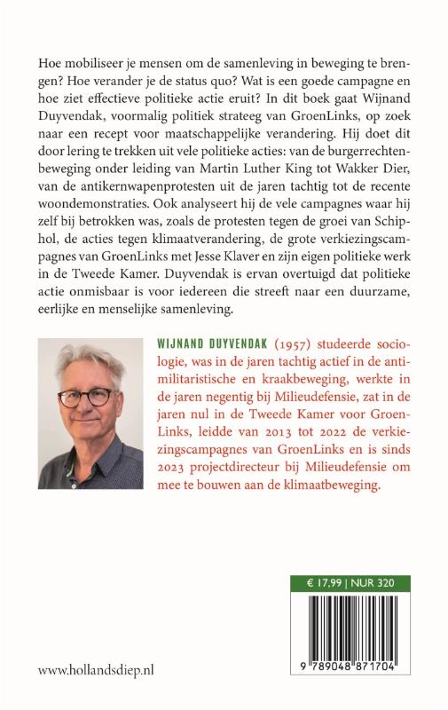 Achterkant van Recept voor maatschappelijke verandering