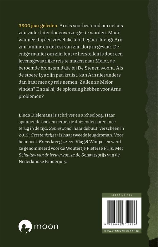 Achterkant van Geestenkrijger