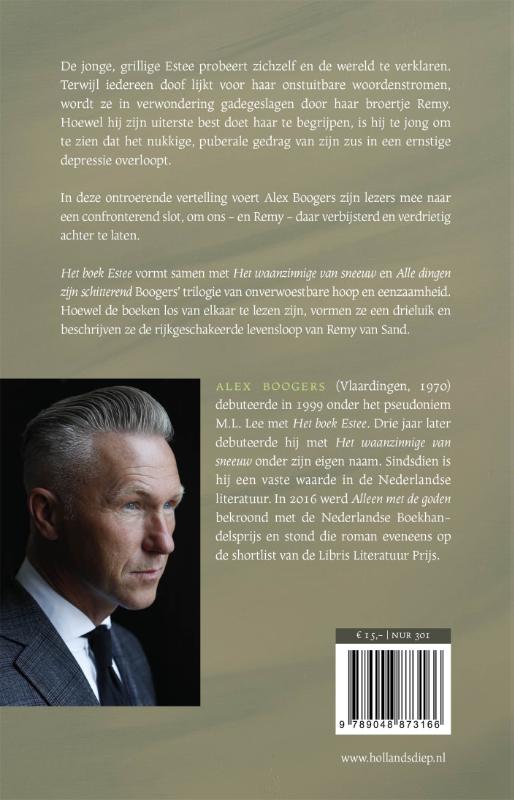 Achterkant van Het boek Estee