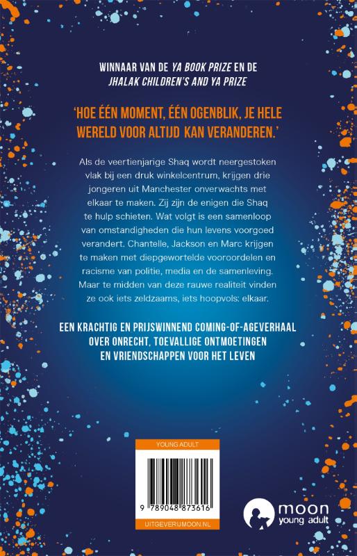 Achterkant van Daar waar werelden botsen