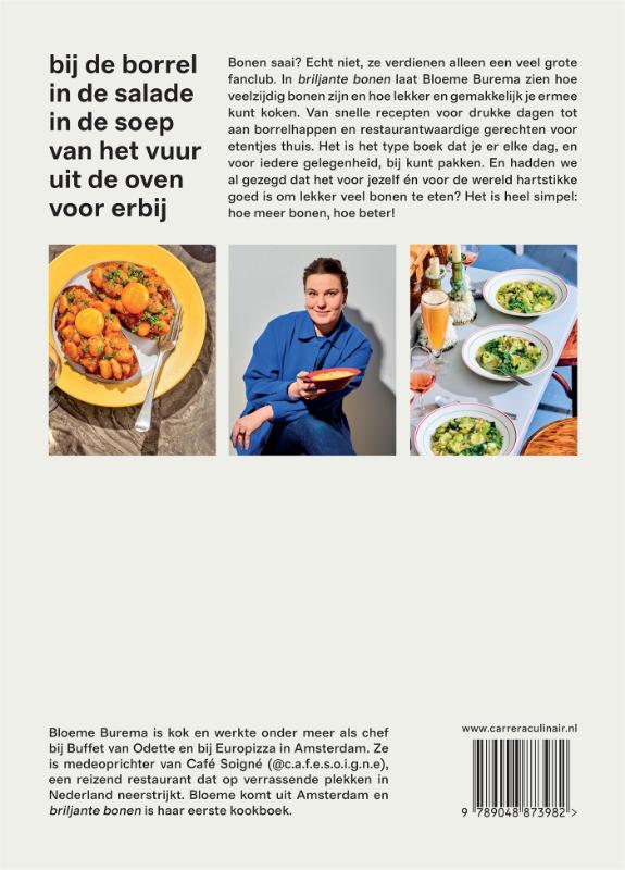 Achterkant van Briljante bonen