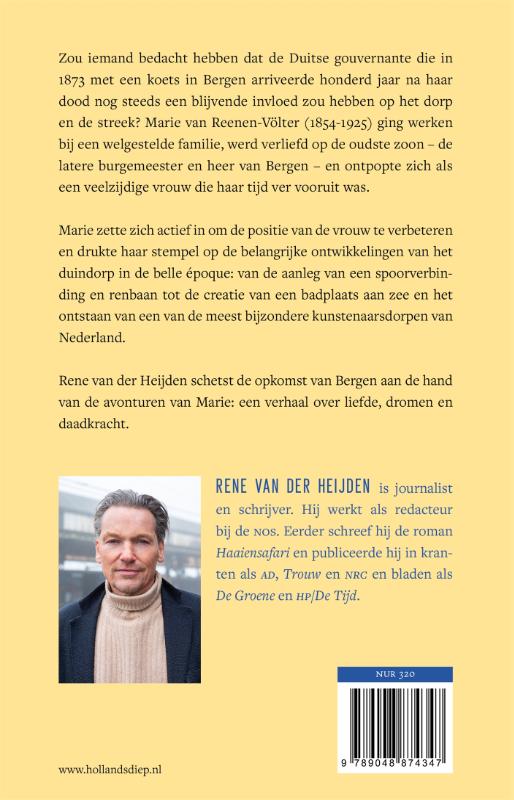 Achterkant van De tsarina van Bergen