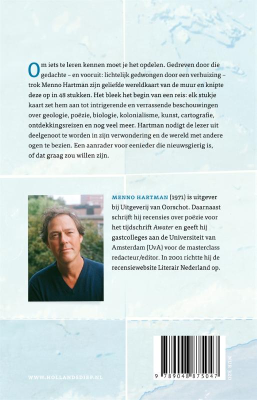 Achterkant van De wereld in 48 stukken