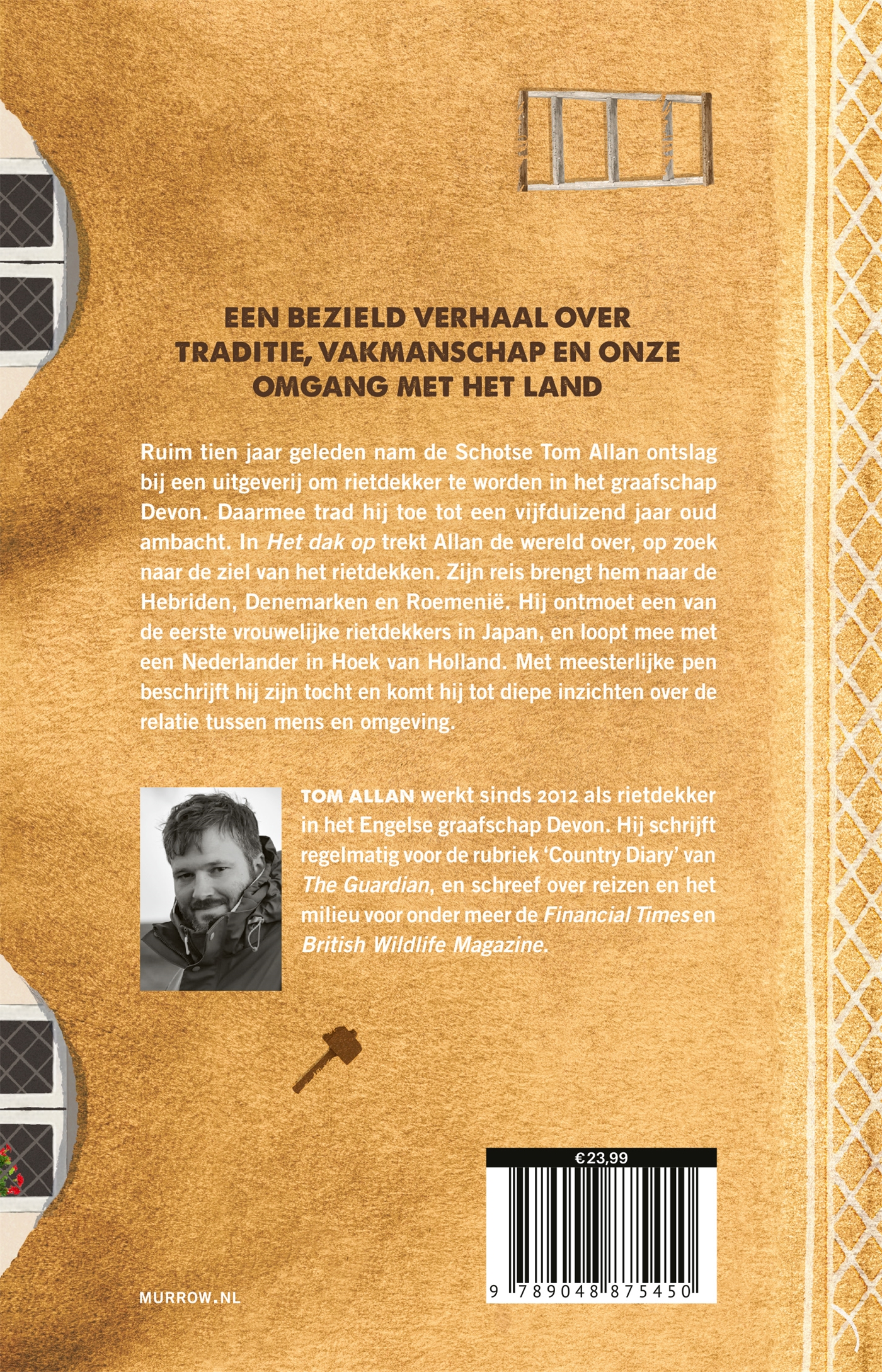 Achterkant van Het dak op