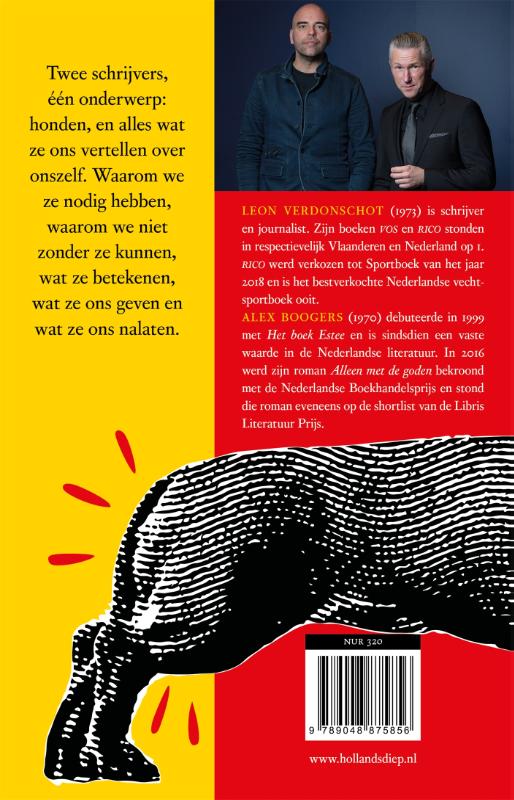 Achterkant van De honden die we zijn