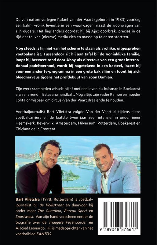 Achterkant van Rafael van der Vaart
