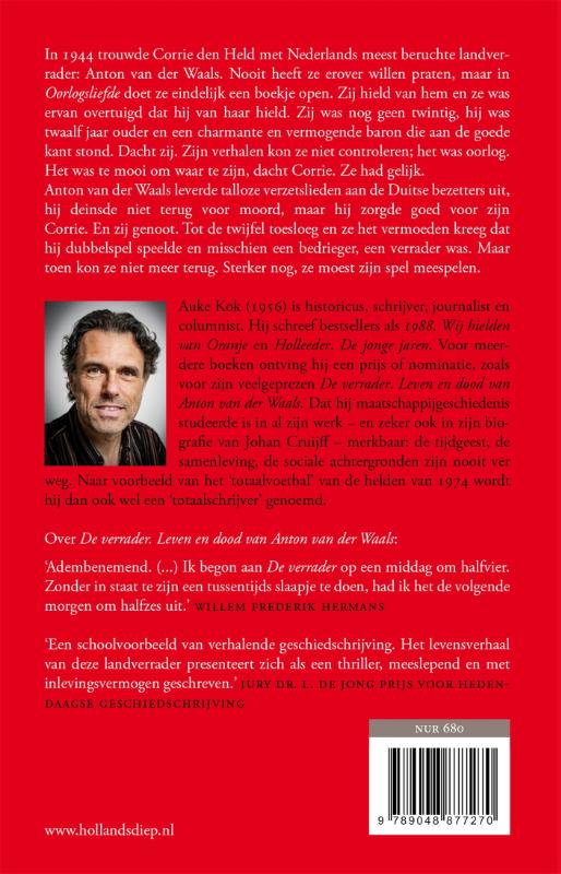 Achterkant van Oorlogsliefde