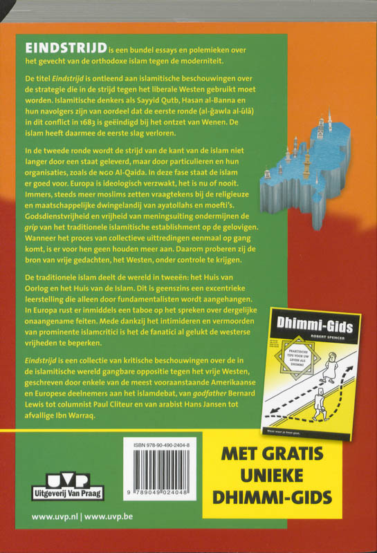 Achterkant van Eindstrijd