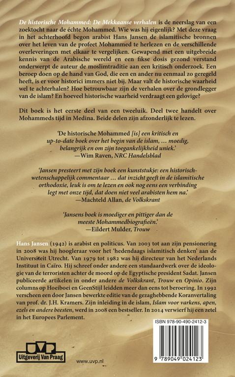 Achterkant van De historische Mohammed
