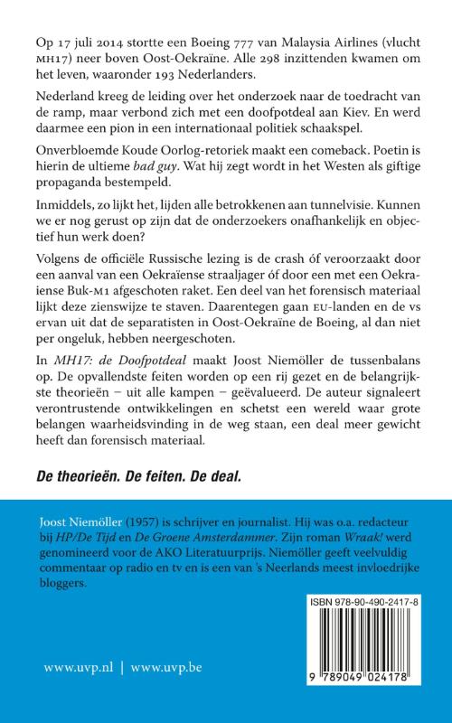 Achterkant van MH17 de doofpotdeal