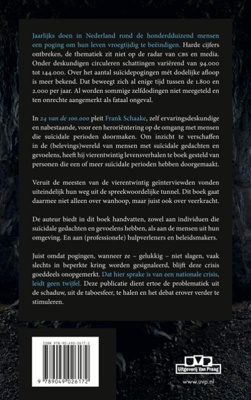 Achterkant van 24 van de 100.000