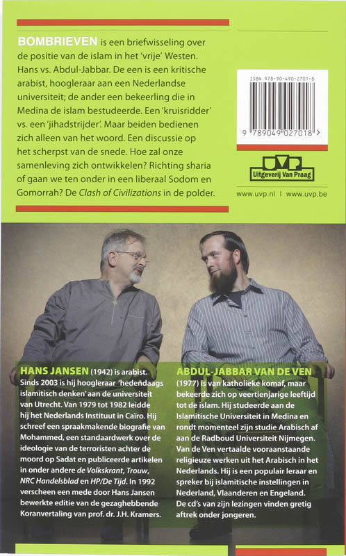 Achterkant van Bombrieven