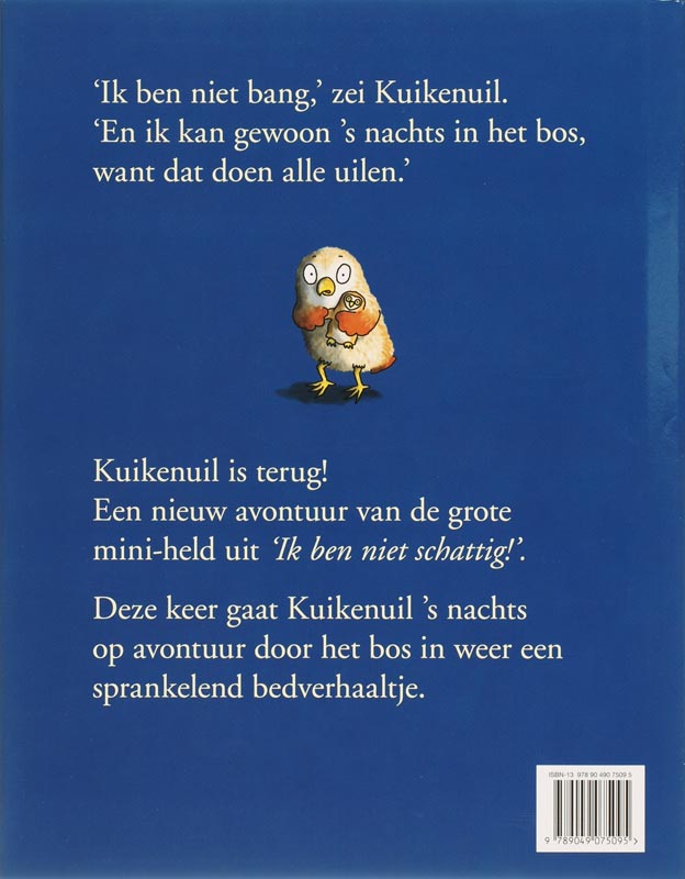 Achterkant van Ik ben niet bang!