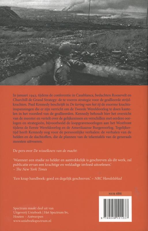 Achterkant van De kering van het tij