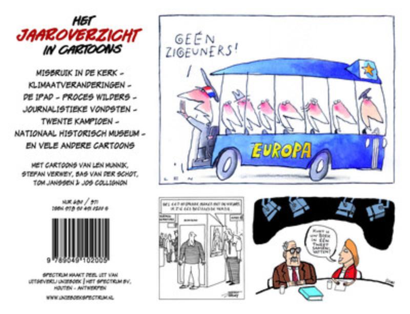 Achterkant van 2010 Opgetekend