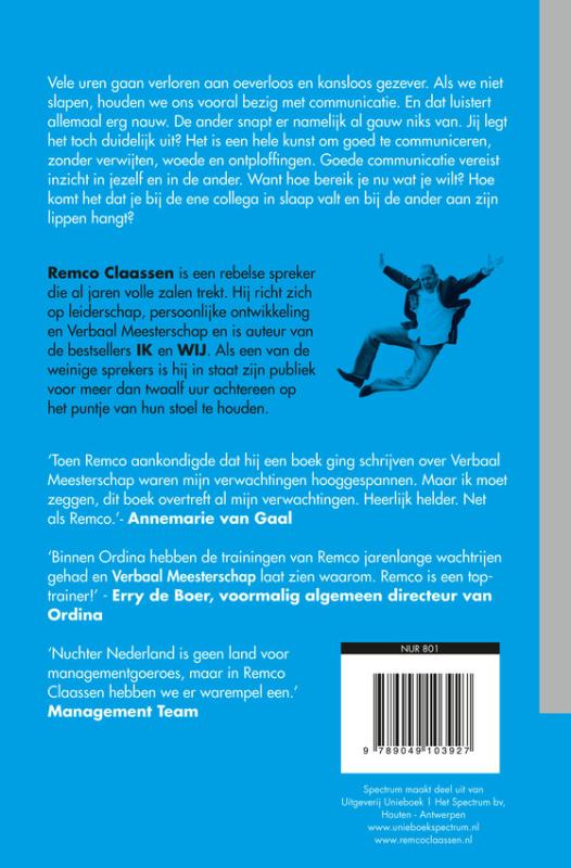 Achterkant van Verbaal Meesterschap