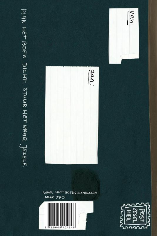 Achterkant van Wreck this journal