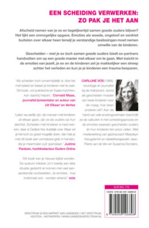 Achterkant van Gescheiden