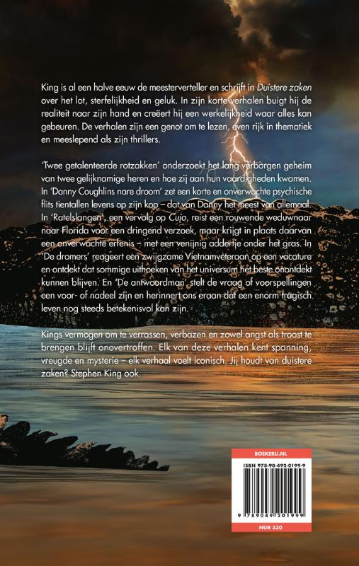 Achterkant van Duistere zaken