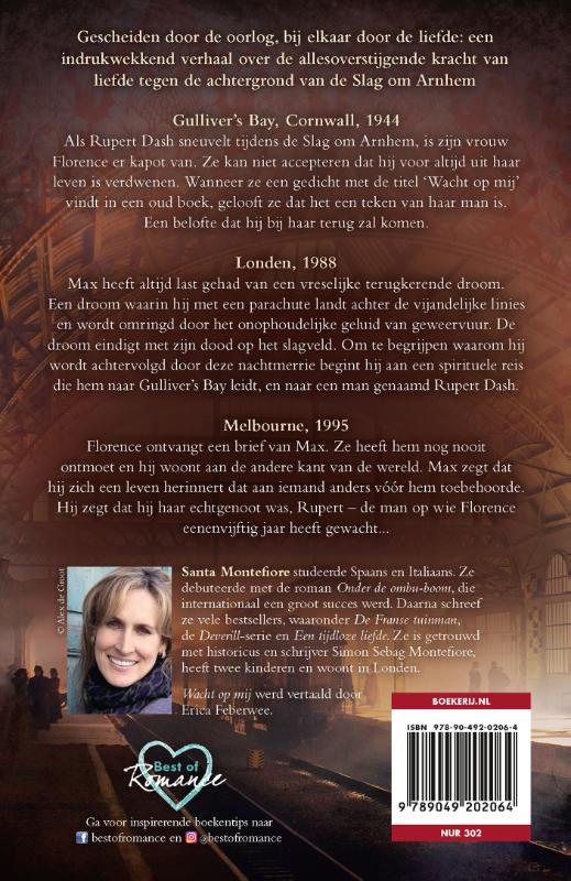 Achterkant van Wacht op mij