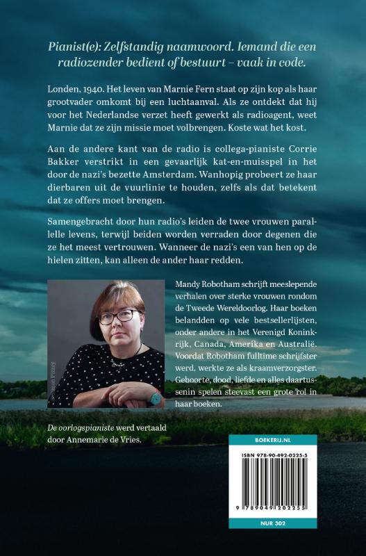 Achterkant van De oorlogspianiste