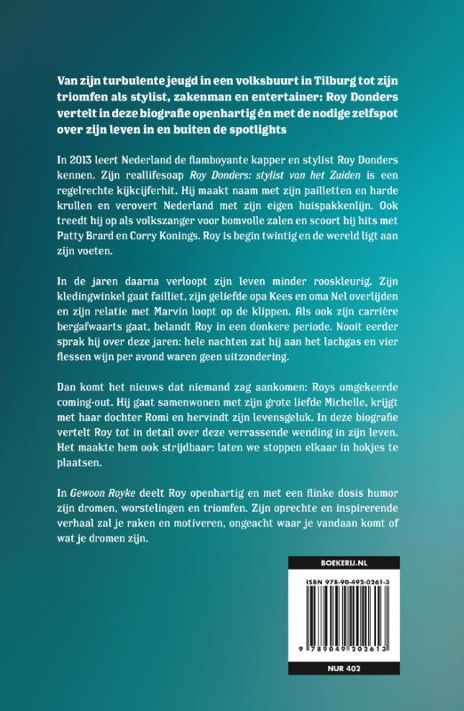 Achterkant van Gewoon Royke
