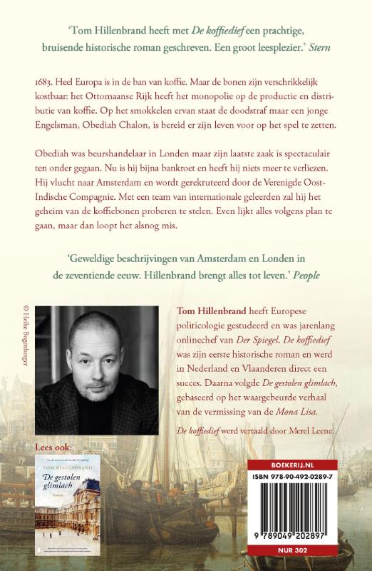 Achterkant van De koffiedief