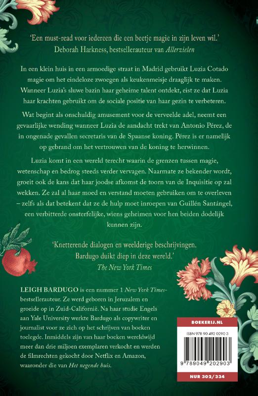 Achterkant van The familiar