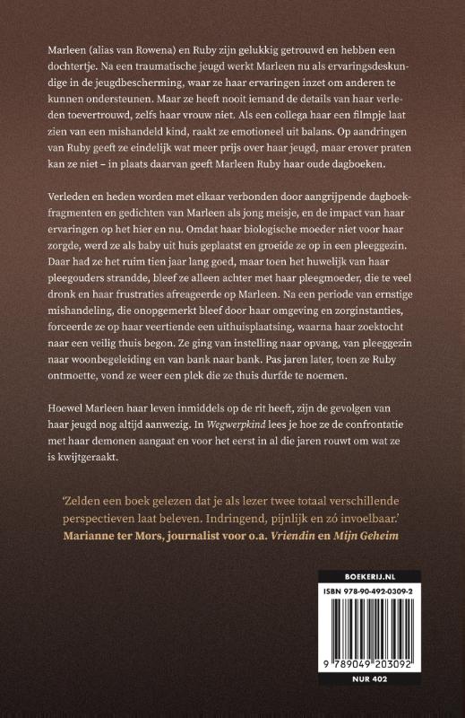Achterkant van Wegwerpkind