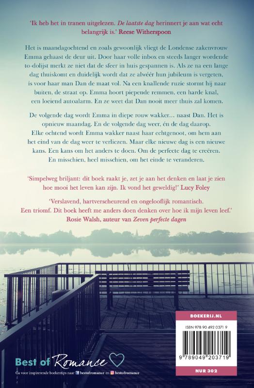 Achterkant van De laatste dag