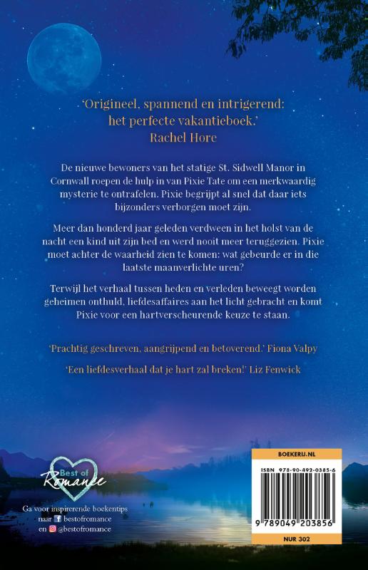 Achterkant van Schaduwen van de tijd