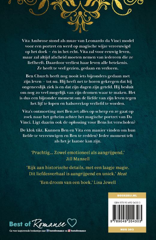 Achterkant van Een eeuwigheid met jou