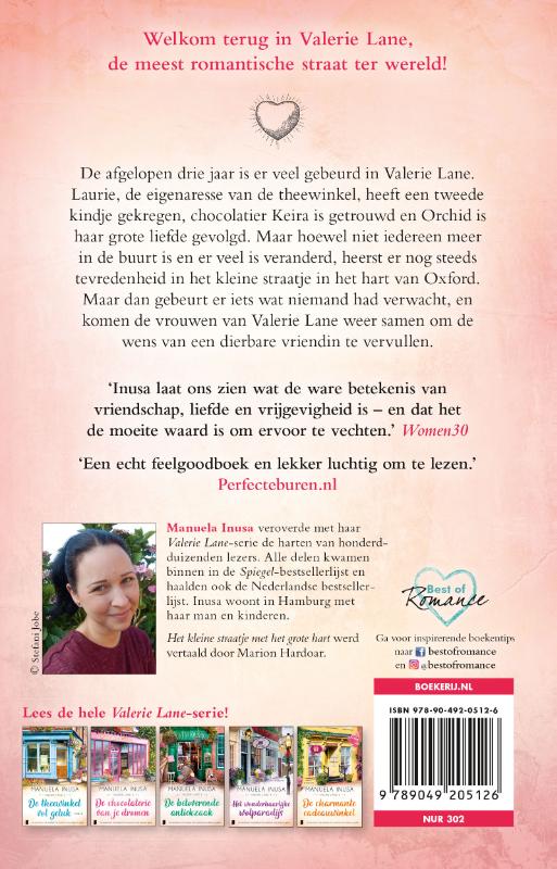 Achterkant van Het kleine straatje met het grote hart