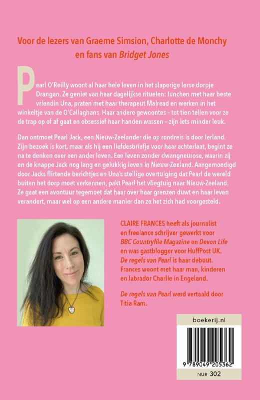 Achterkant van De regels van Pearl