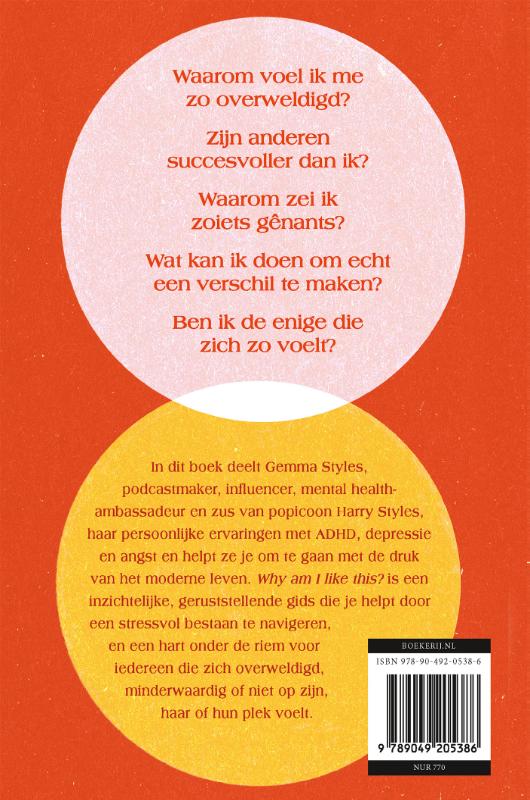 Achterkant van Why am I like this?