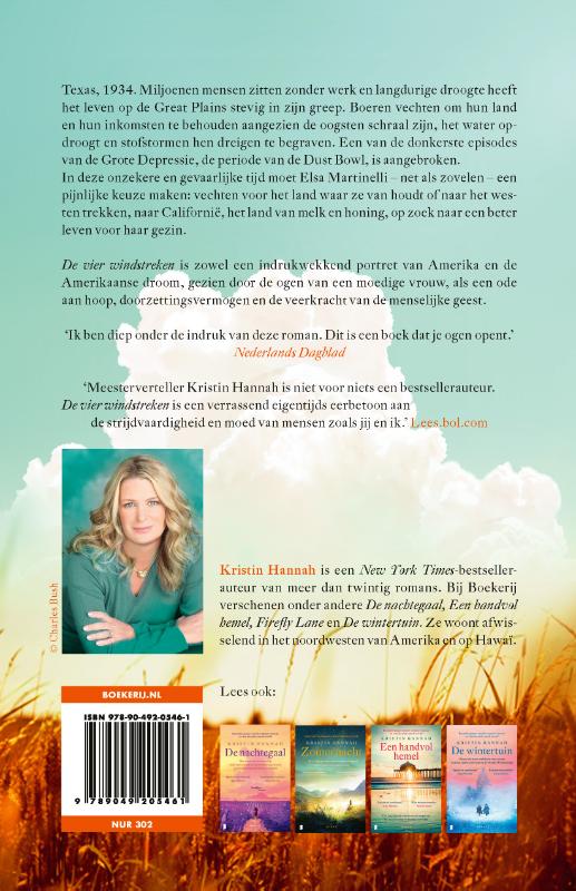 Achterkant van De vier windstreken