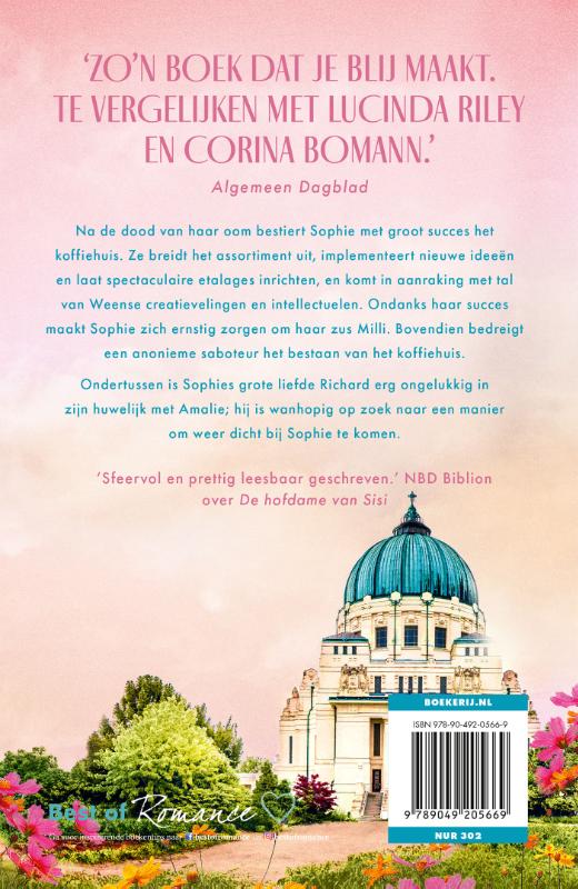 Achterkant van De geheimen van Sophie