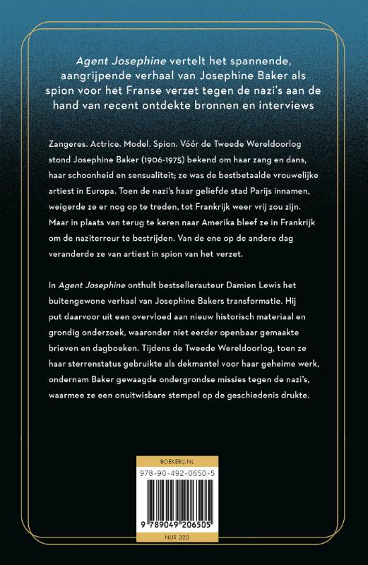 Achterkant van Agent Josephine
