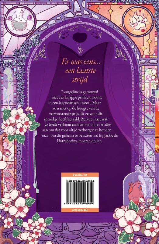 Achterkant van De vloek die ware liefde heet