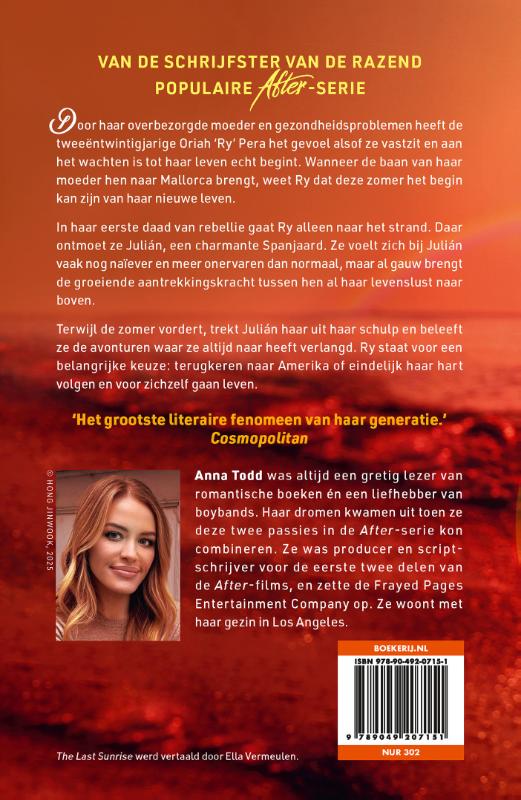 Achterkant van The Last Sunrise