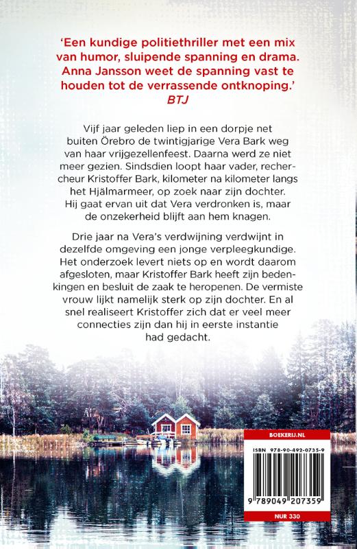 Achterkant van Dochter vermist