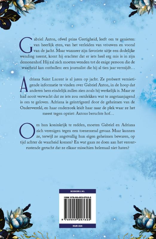 Achterkant van Het spel der Geheimen