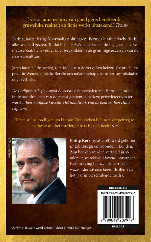 Achterkant van De Berlijnse trilogie