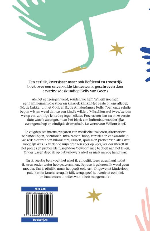 Achterkant van Ze brengen ze niet met de ooievaar