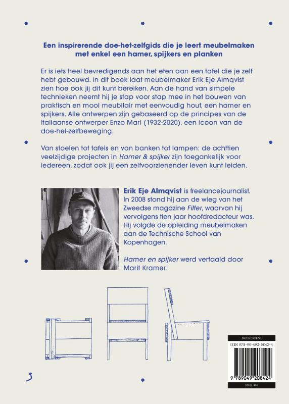 Achterkant van Hamer & spijker