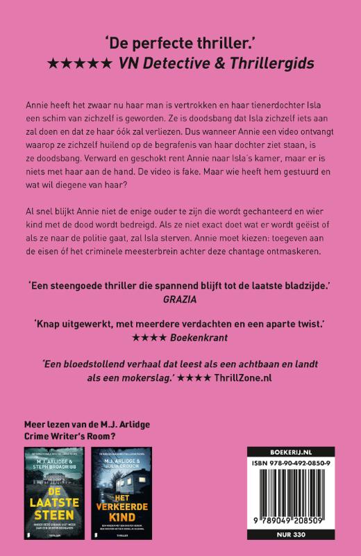 Achterkant van Jouw kind is de volgende
