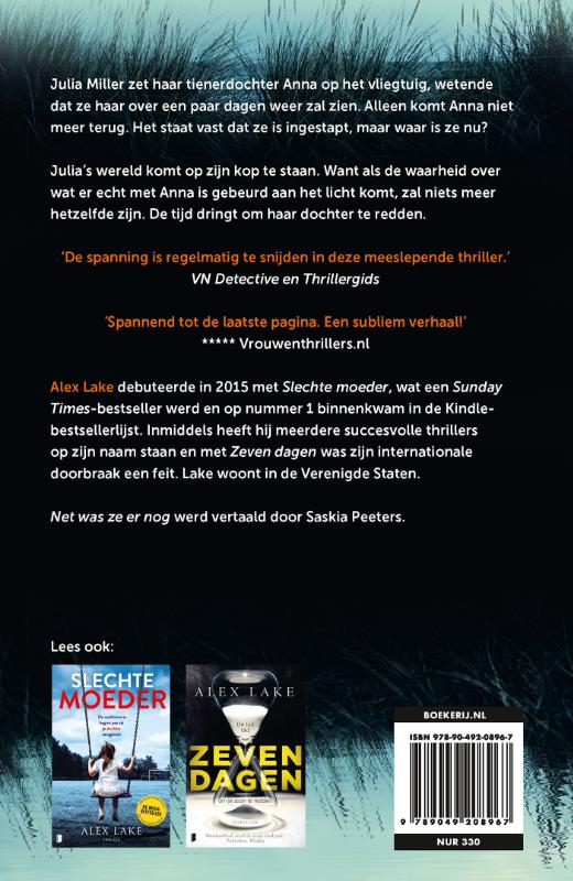 Achterkant van Net was ze er nog