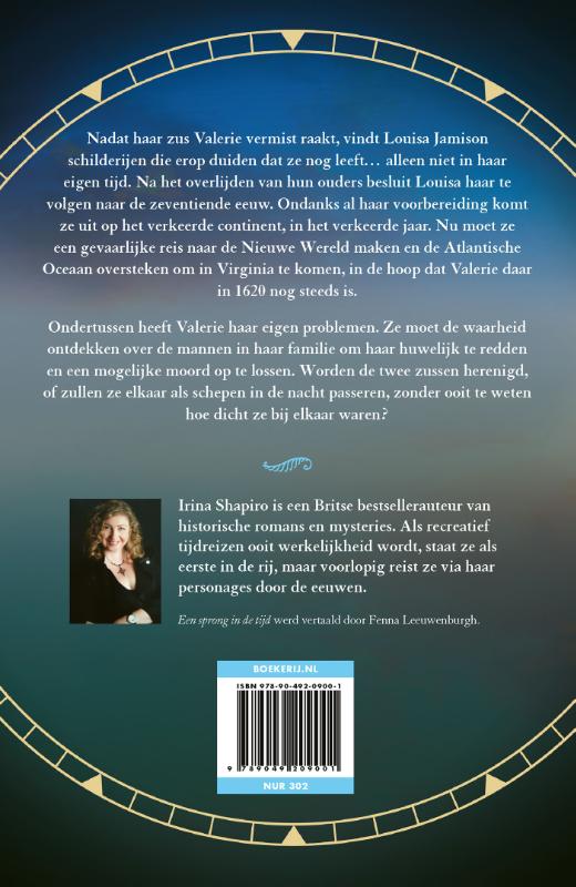 Achterkant van Een sprong in de tijd