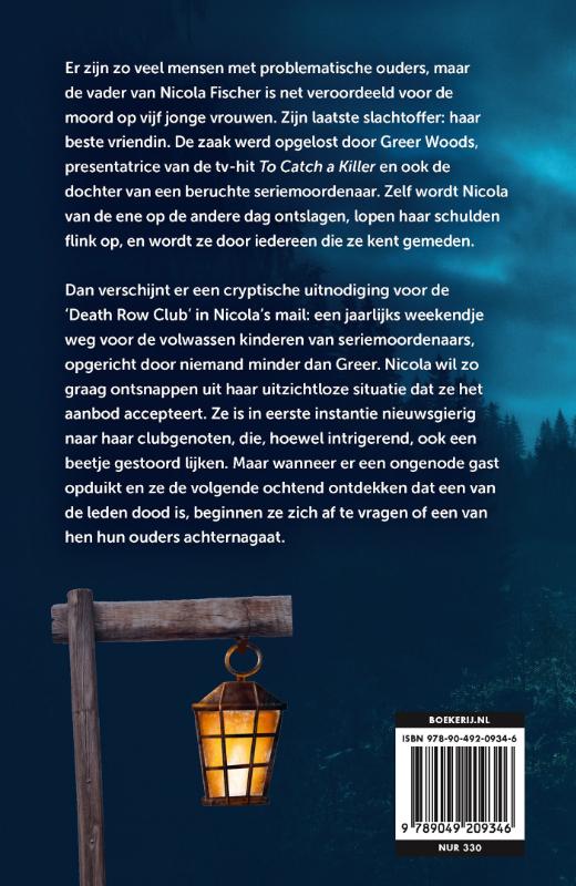 Achterkant van De Death Row Club