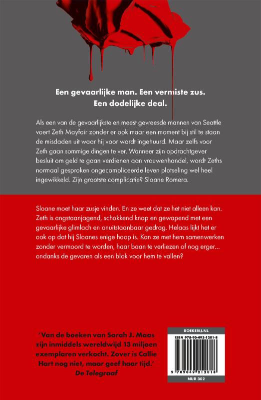 Achterkant van Bloed & Rozen
